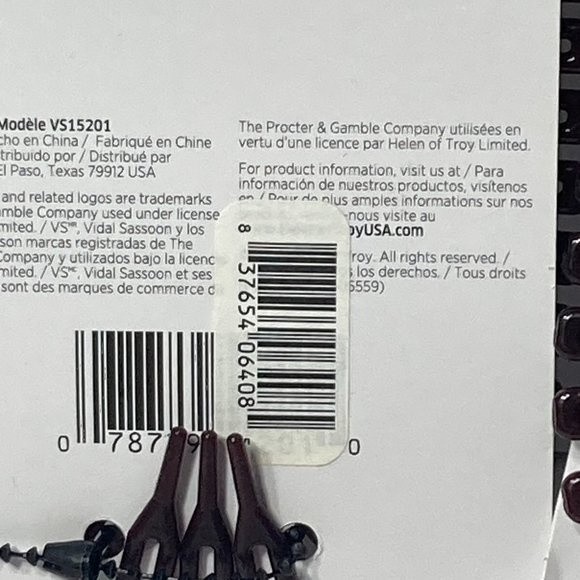 Vidal Sassoon Pro Series Flex Comb Hair Styling Brown Set of 3 main image 8